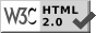 Valid HTML 2.0 Strict